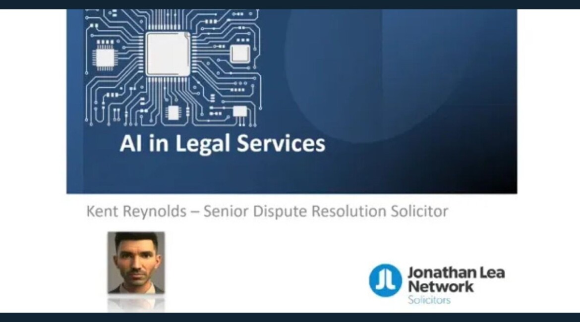 AI in Legal Services - westminster employment forum, kent reynolds