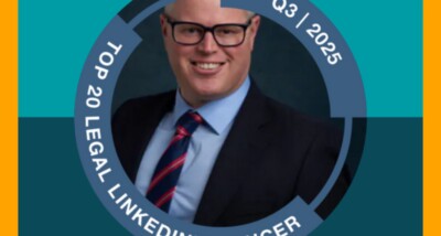 We’re proud to share that Jonathan Lea has been ranked among the Top Legal LinkedInfluencers in the UK for Q3 2025 ð