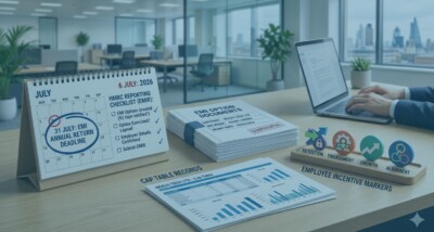 Guide to EMI reporting deadlines, HMRC notifications and annual ERS returns. Learn what companies must check before the 6 July deadline.