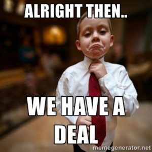 Heads of terms meme pic